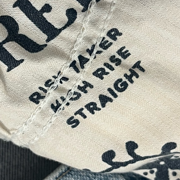We The Free Risk Taker High Rise Straight Jeans - Picture 8 of 10